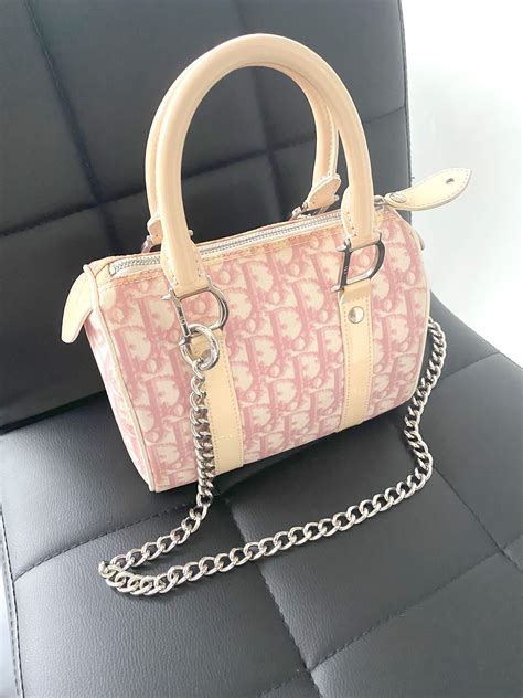 dior pink bag small|dior pink bag vintage.